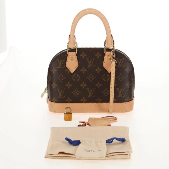 LOUIS VUITTON Monogram Alma BB Hand Bag 2way M53152 LV Auth 121327M - Picture 2 of 15